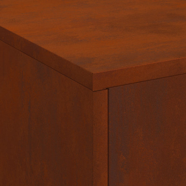 Feuerstelle Braun 80x50x96cm