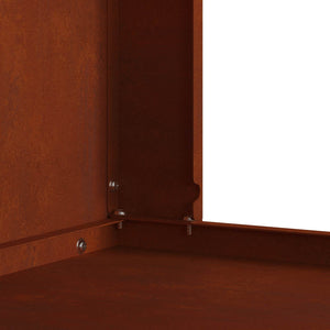 Feuerstelle Braun 80x50x96cm