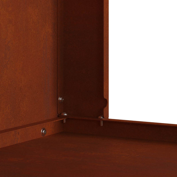 Feuerstelle Braun 80x50x96cm