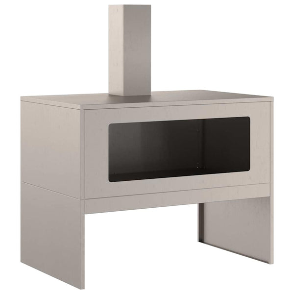 Feuerstelle Braun 80x50x96cm