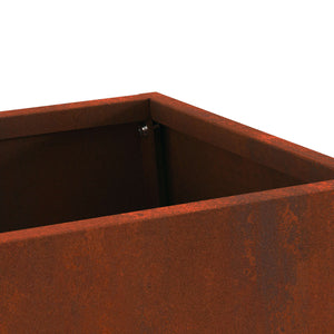 Feuerstelle Braun Wetterfeststahl 60x35x100cm