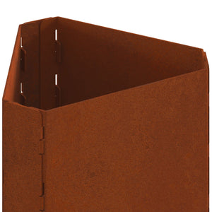 Feuerstelle Braun Wetterfeststahl 50x43x52cm