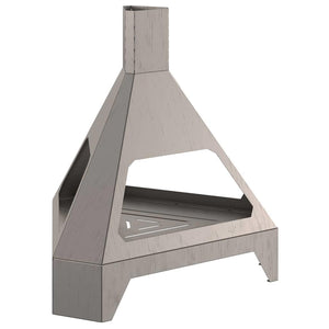 Feuerstelle Braun Wetterfeststahl 50x43x52cm