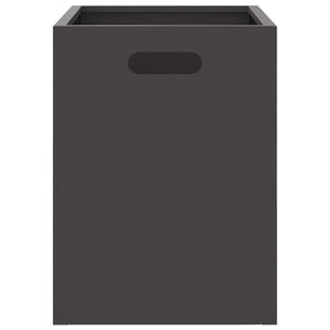 Feuerstelle Stahl Schwarz 50x30x40cm