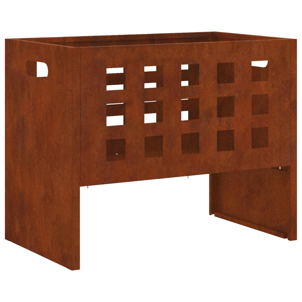 Feuerstelle Braun Stahl 50x30x40cm