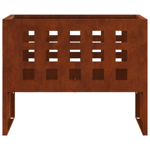 Feuerstelle Braun Stahl 50x30x40cm