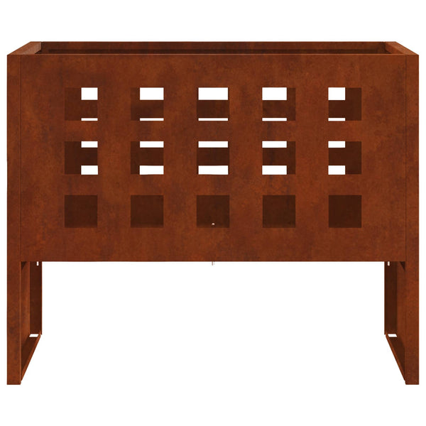 Feuerstelle Braun Stahl 50x30x40cm