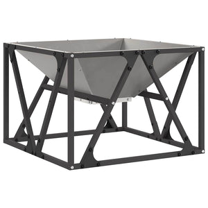 Feuerstelle Braun Wetterfeststahl 50x50x35cm
