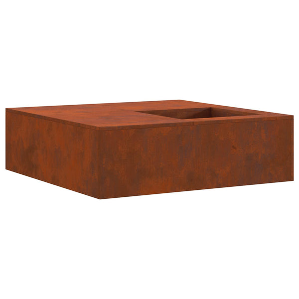 Feuerstelle Braun 100x100 cm