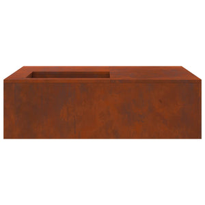 Feuerstelle Braun 100x100 cm