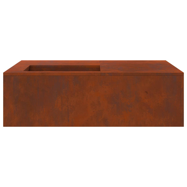 Feuerstelle Braun 100x100 cm