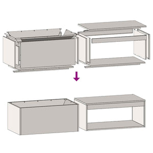 vidaXL Foyer extérieur Marron 160 x 45 x 35 cm Acier