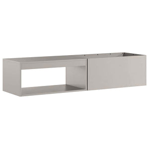 vidaXL Foyer extérieur Marron 160 x 45 x 35 cm Acier