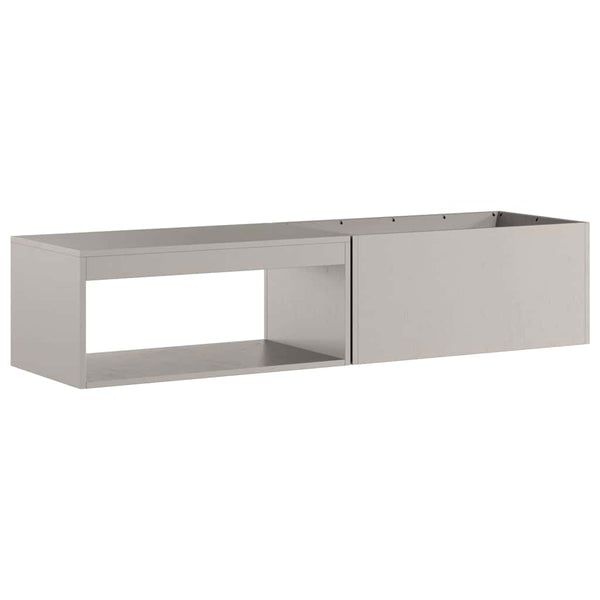 vidaXL Foyer extérieur Marron 160 x 45 x 35 cm Acier