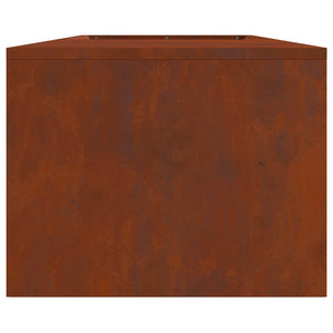 vidaXL Foyer extérieur Marron 160 x 45 x 35 cm Acier