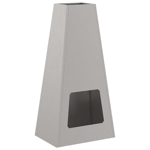 Feuerstelle Braun Wetterfeststahl 50x35x100cm