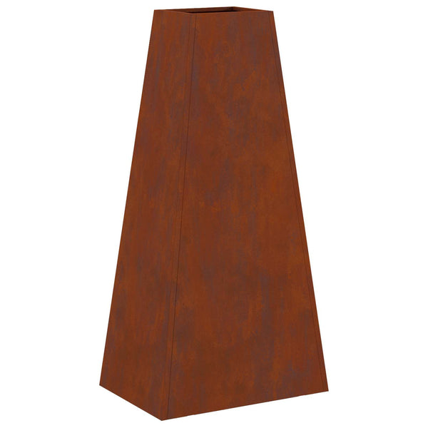 Feuerstelle Braun Wetterfeststahl 50x35x100cm
