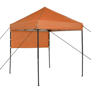 Orange Pavillon Zelt 194x194 cm
