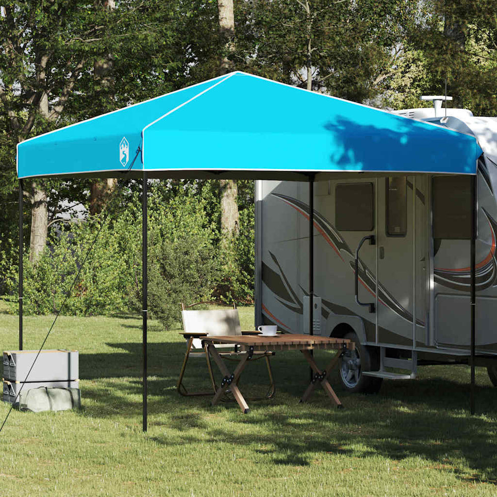 Blaues Pavillon-Zelt 243x243 cm