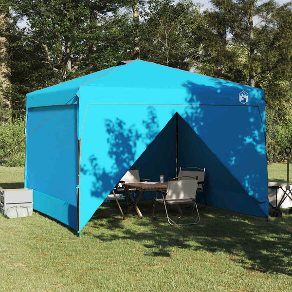 Blaues Pavillon-Zelt 290x290 cm