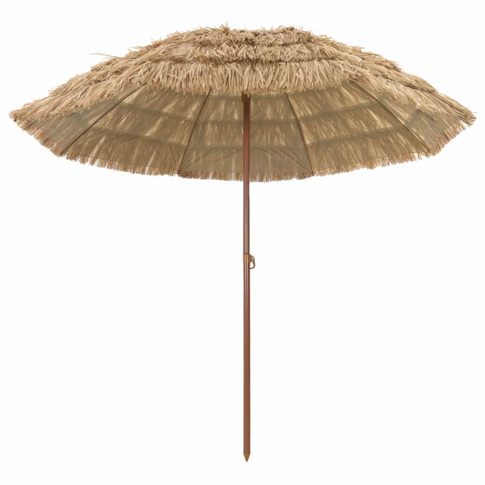 Strandparasol Natur 255 cm
