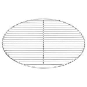Edelstahl Grillrost Silber 43x43 cm
