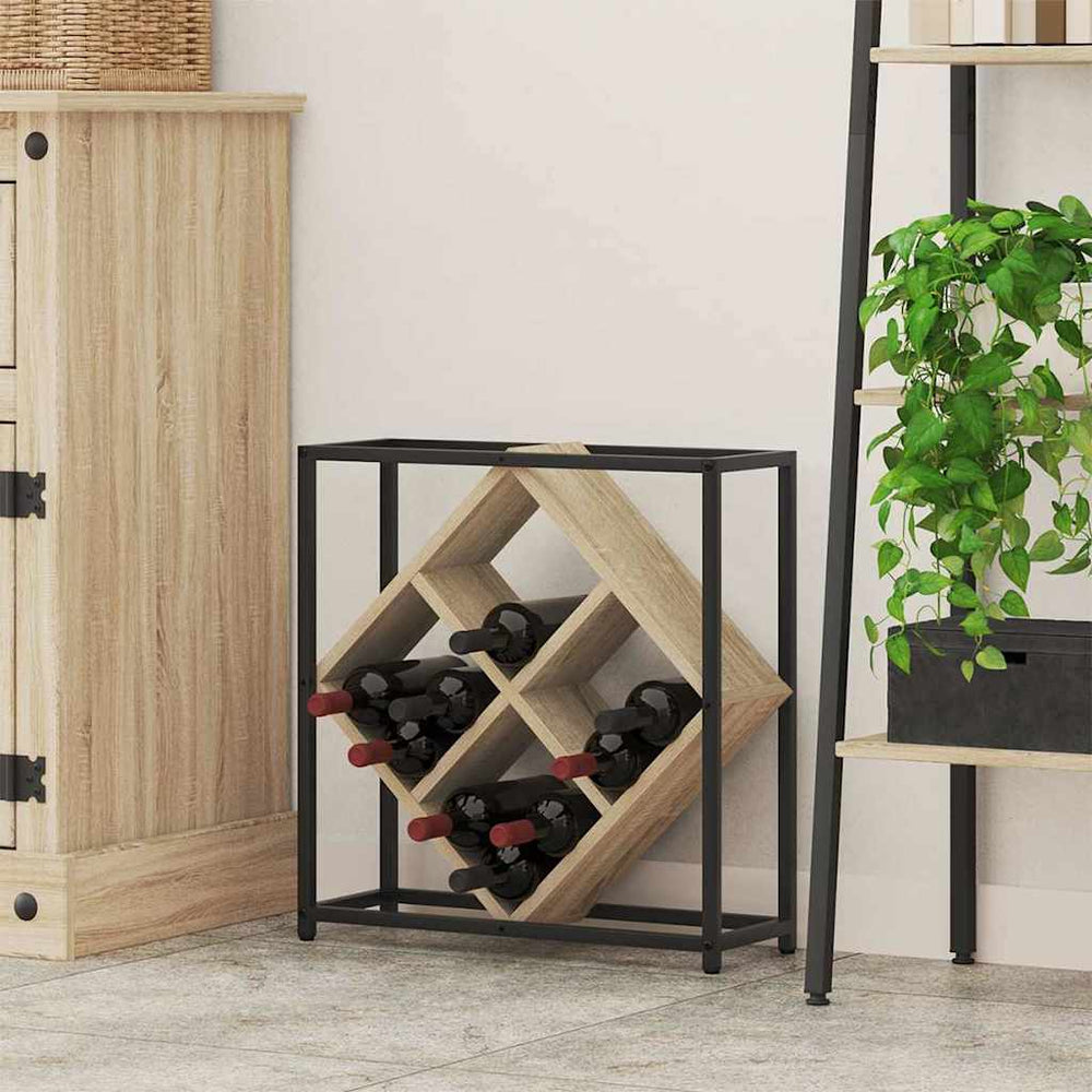 Weinregal Sonoma-Eiche für stilvolle Lagerung