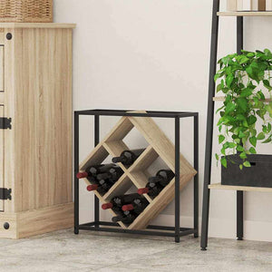 Weinregal Sonoma-Eiche für stilvolle Lagerung