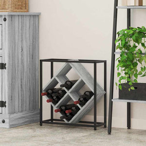 Weinregal Sonoma Grau für stilvolle Lagerung