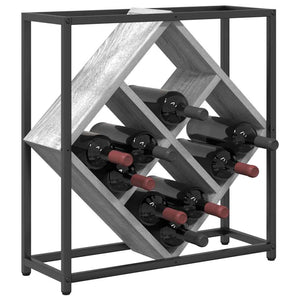 Weinregal Sonoma Grau für stilvolle Lagerung