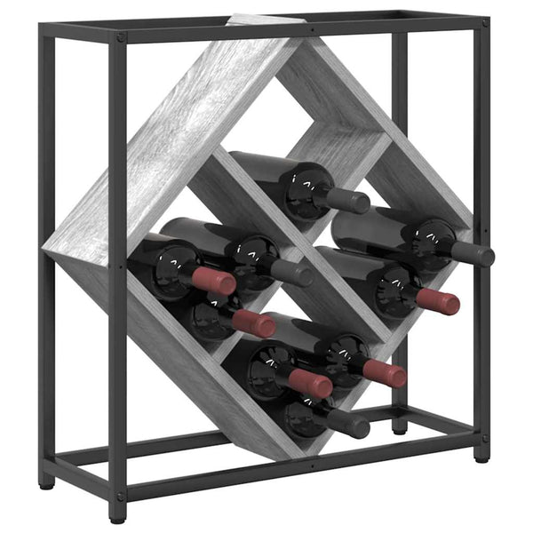 Weinregal Sonoma Grau für stilvolle Lagerung