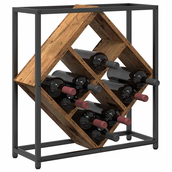 Weinregal Altholz für stilvolle Lagerung
