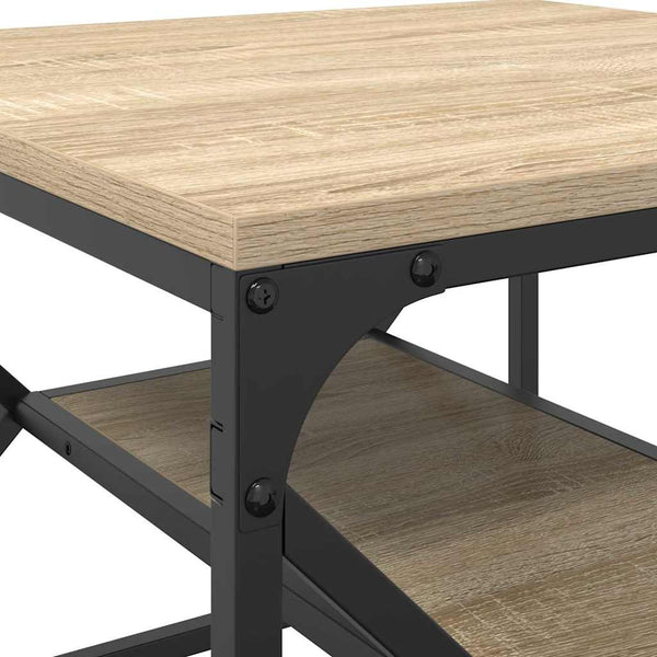Sonoma Eiche Couchtisch 51x50x40 cm