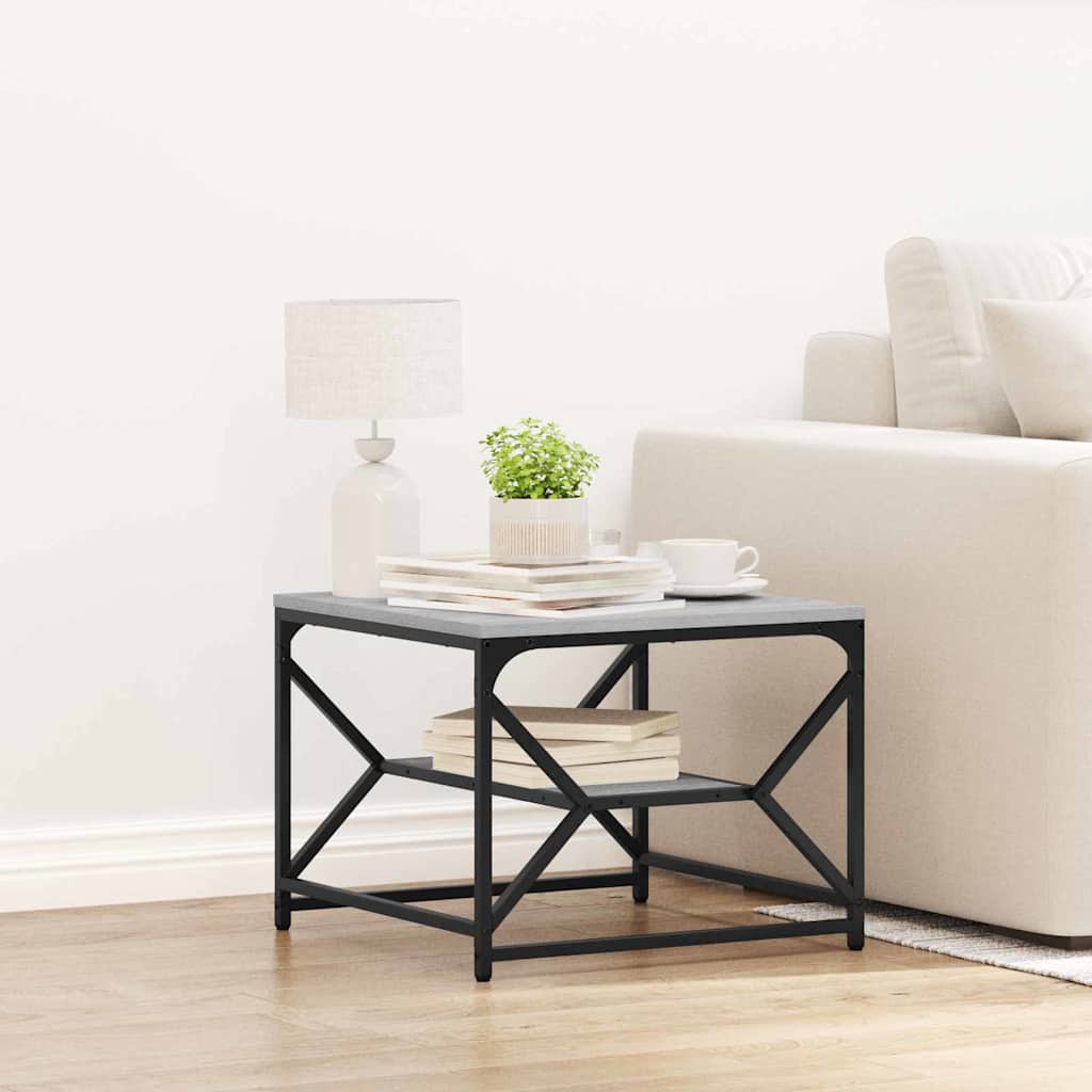 Couchtisch Sonoma Grau 51x50x40 cm
