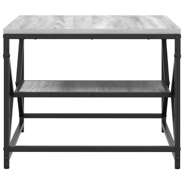 Couchtisch Sonoma Grau 51x50x40 cm