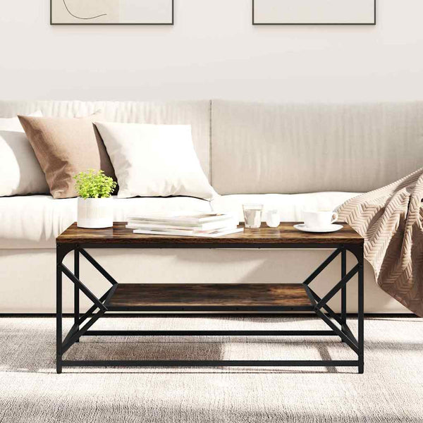 Couchtisch Geräucherte Eiche 90x50 cm