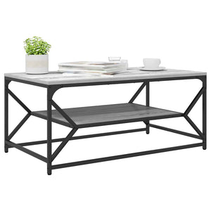 Couchtisch Graues Sonoma 90x50 cm