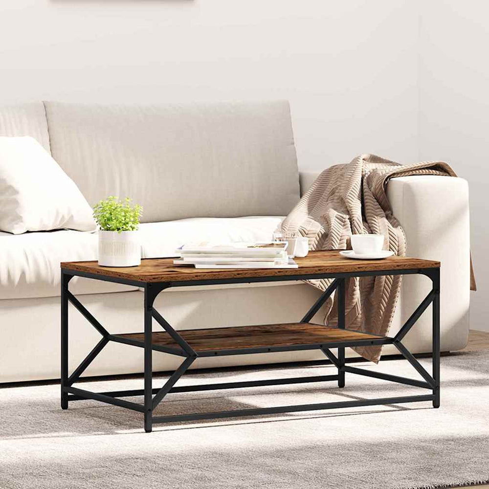 Couchtisch Altholz 90x50 cm