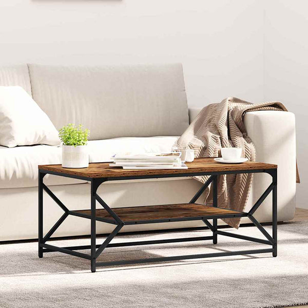 Couchtisch Altholz 90x50 cm