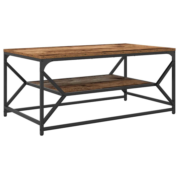 Couchtisch Altholz 90x50 cm
