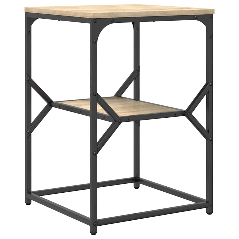 vidaXL Side Table Sonoma Oak 41 x 40 x 60 cm