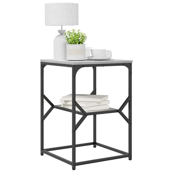 Beistelltisch Sonoma Grau 41x40x60 cm