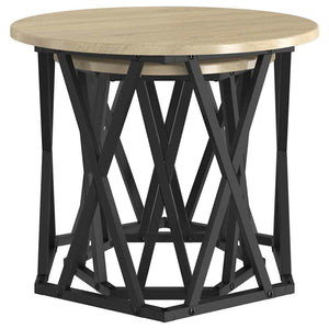 Sonoma Eiche Beistelltisch 2er-Set