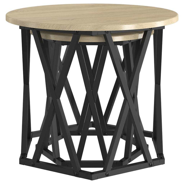 Sonoma Eiche Beistelltisch 2er-Set