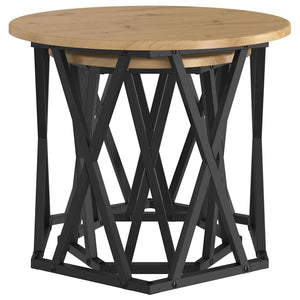 Beistelltisch 2er Set Artisan Eiche