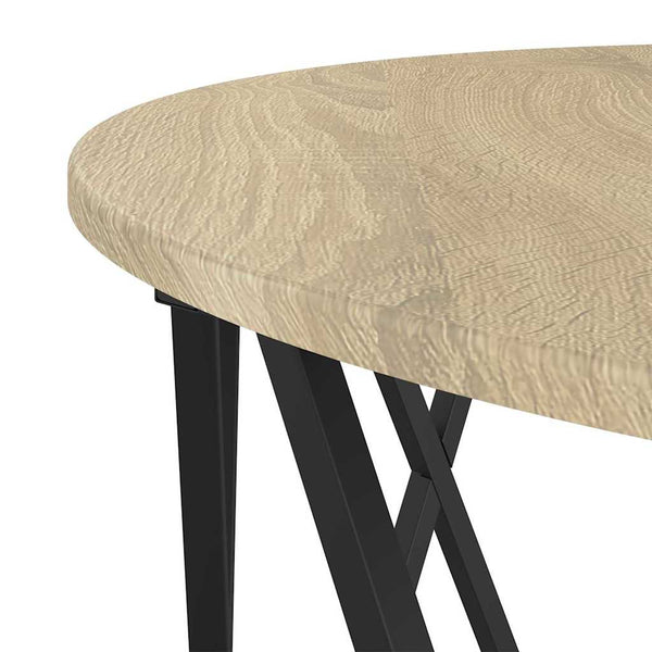 Sonoma Eiche Couchtisch 80x80 cm