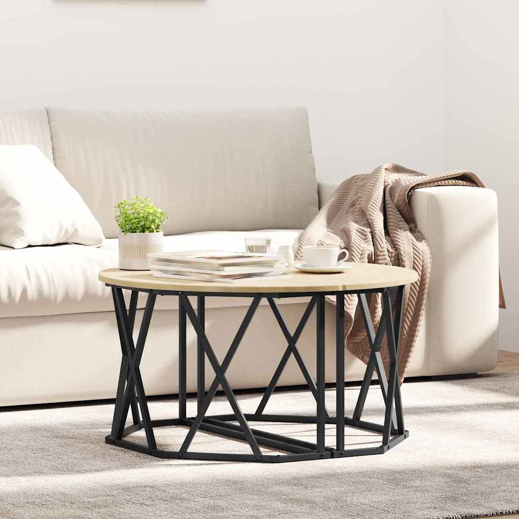 Sonoma Eiche Couchtisch 80x80 cm