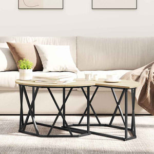 Sonoma Eiche Couchtisch 80x80 cm