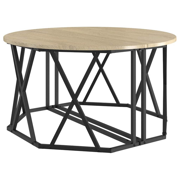 Sonoma Eiche Couchtisch 80x80 cm