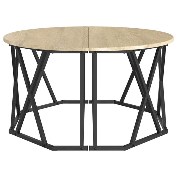 Sonoma Eiche Couchtisch 80x80 cm
